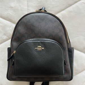 Large Court Backpack In Signature Canvas